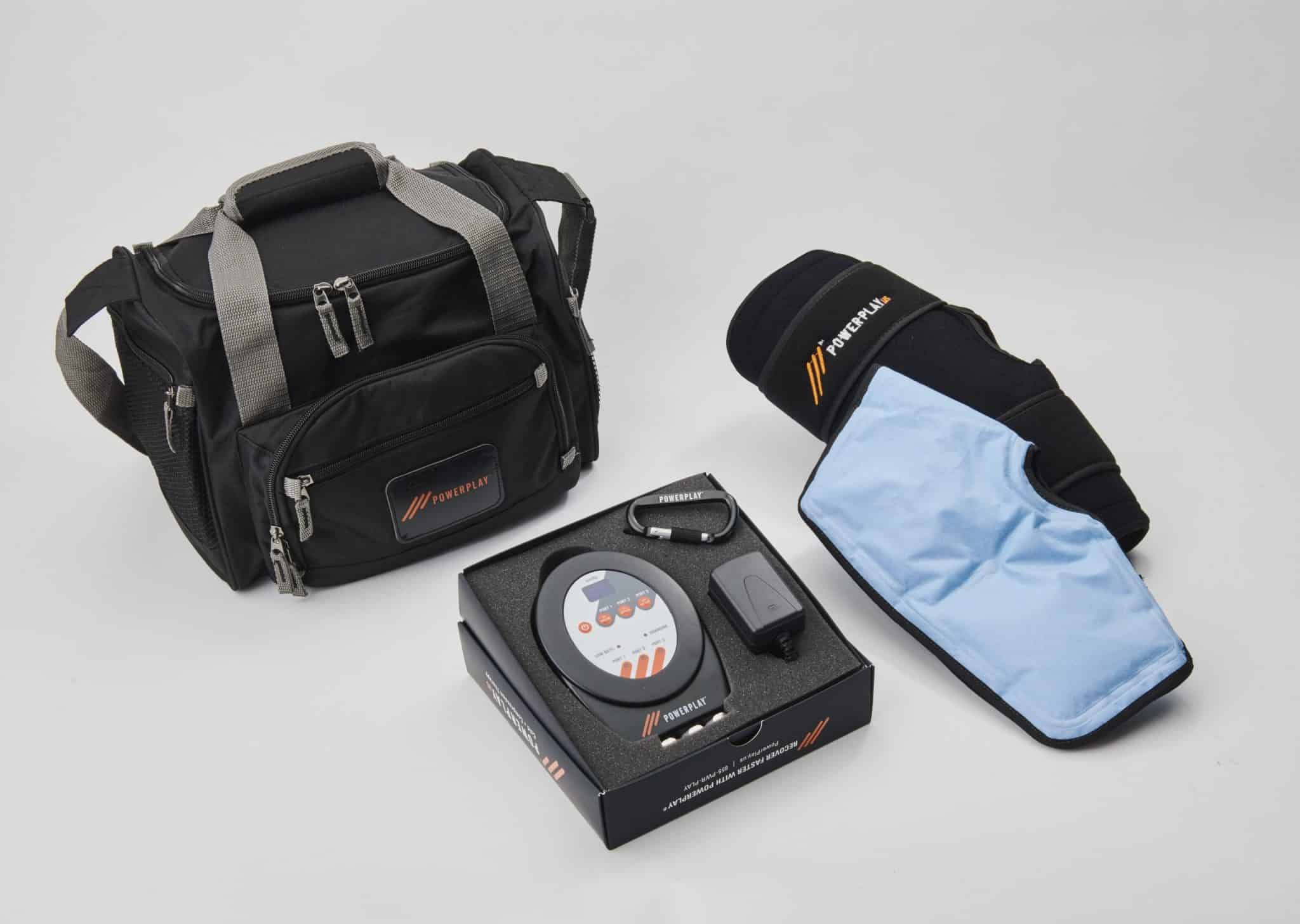  PowerPlay single kit with compression pump, wrap, and ice gel