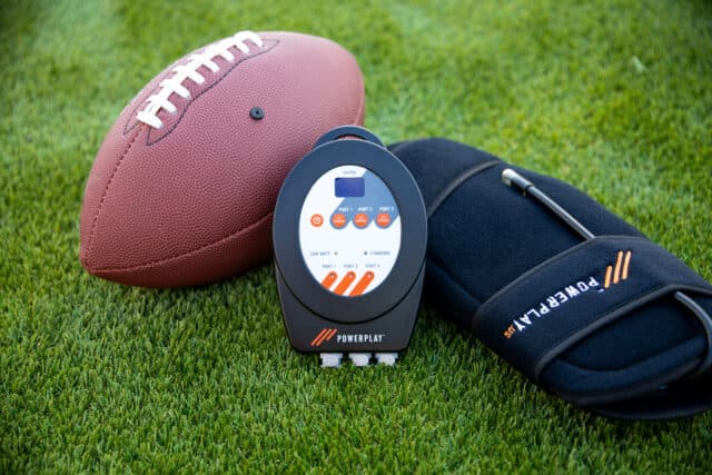 Football Recovery and Cold Compression